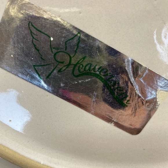 13" Cookie Platter w/Center Holder Noah's Ark by LOUISVILLE Stoneware Kentucky - Picture 8 of 8